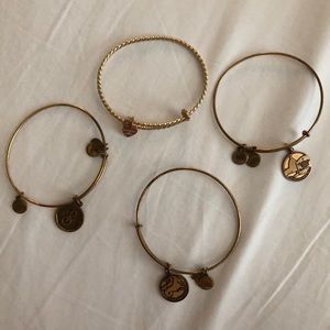 4 Alex and ani brackets! As a set.